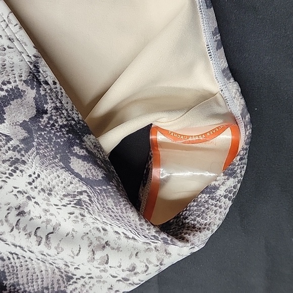 🌈NWT Joe Fresh Moderate Coverage High-Cut Snakeskin Print Bikini Bottoms 3X - Picture 4 of 6